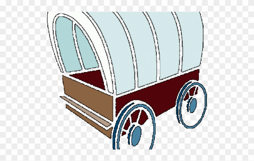 Pioneer Clipart Clip Art - Wagon - Png Download