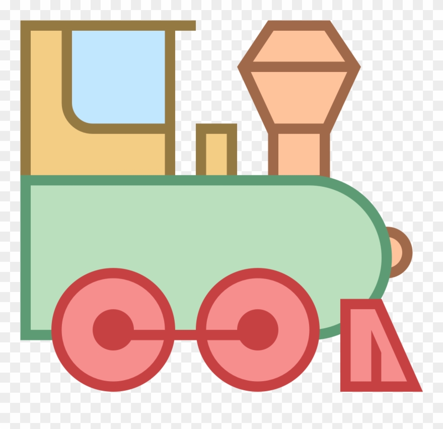 Steam Engine Icon - Steam Engine Clipart