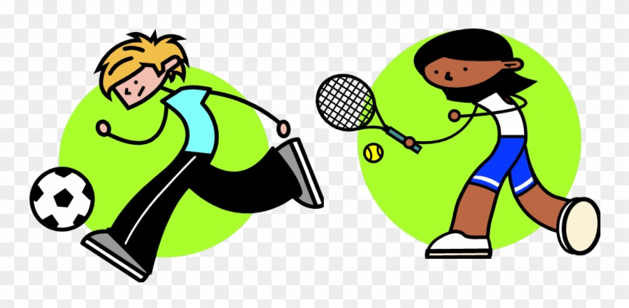 El Ingles El Recreo La Educacion Fisica - Volleyball Clipart