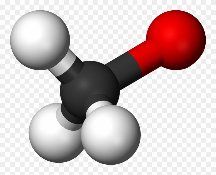 Methanol Molecular Structure Clipart