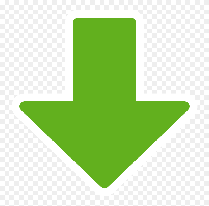 Arrow Pointing Down 27, Buy Clip Art - Green Arrow Down Icon - Png Download