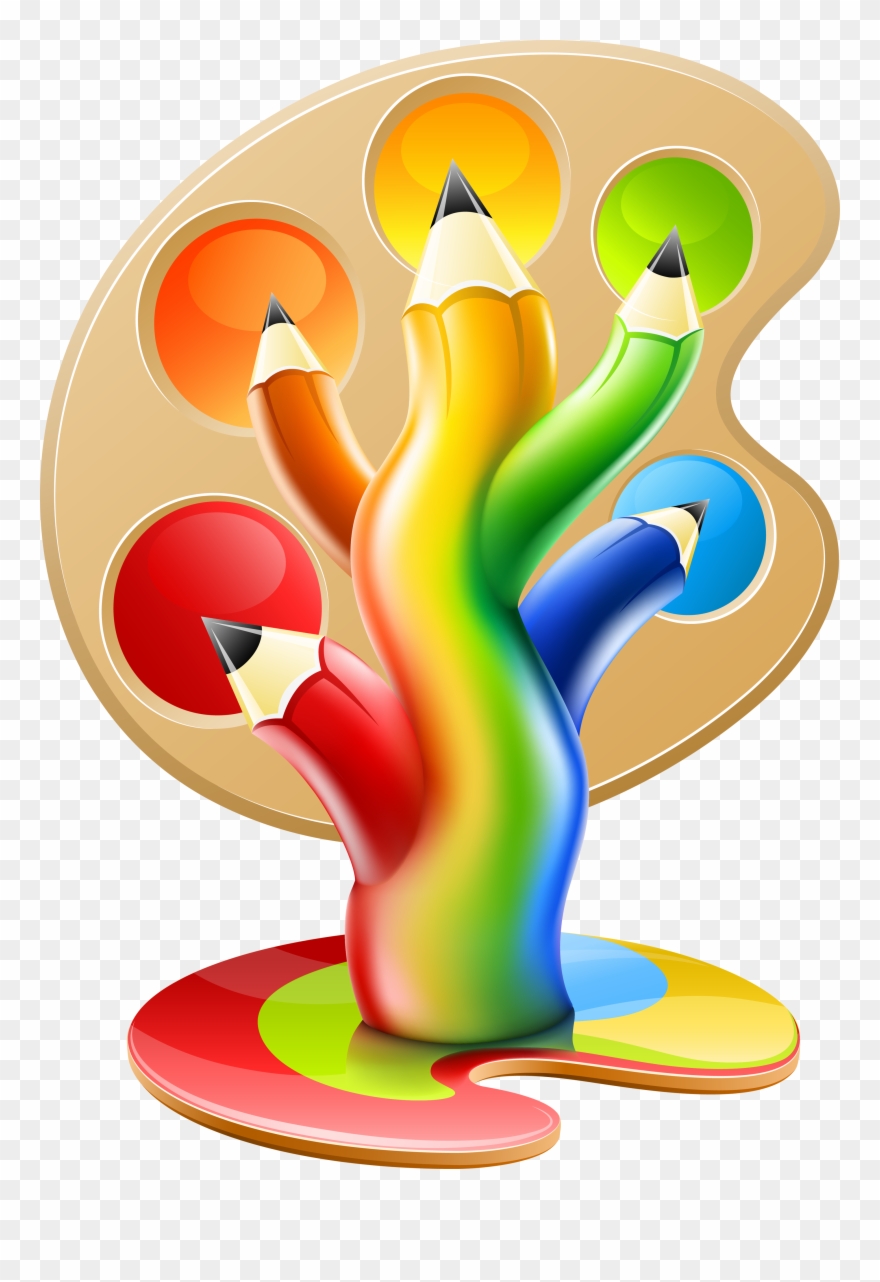 0 E7312 7e2ad698 Orig - Tree Colour Pencil Vector Clipart