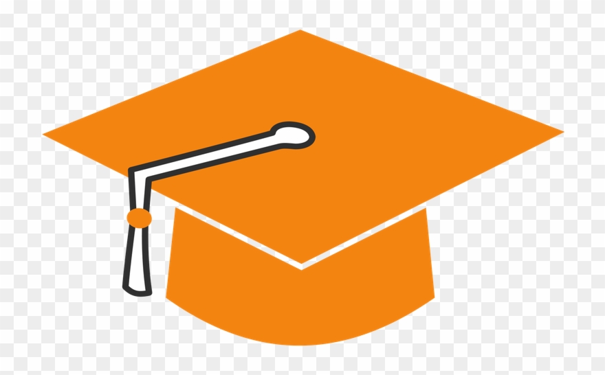 5 - Chapeu De Formatura Azul Clipart