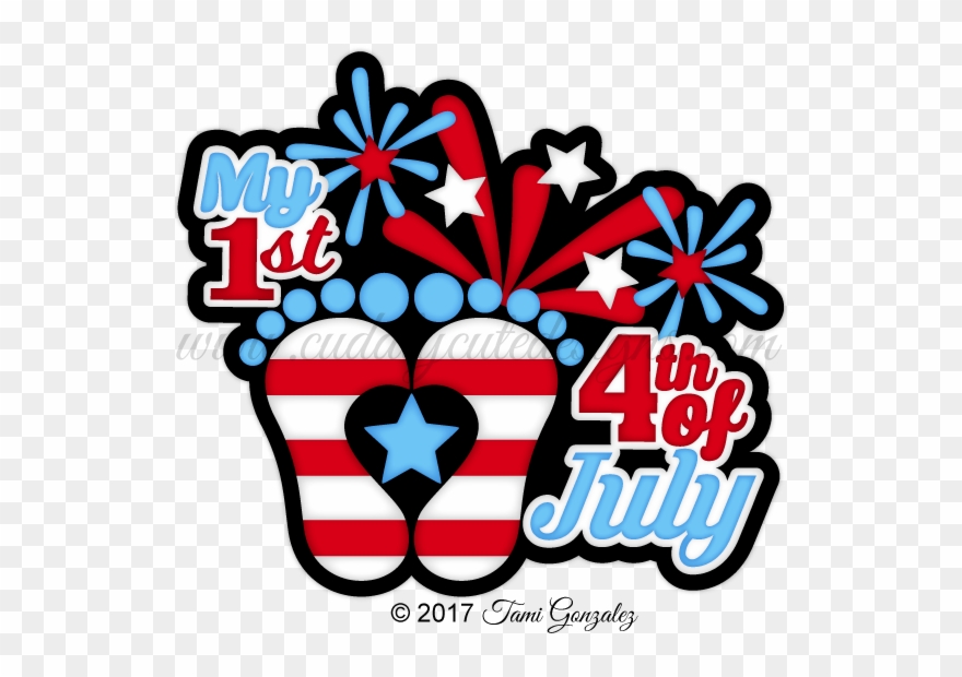 First 4th Of July - First Fourth Of July Png Clipart