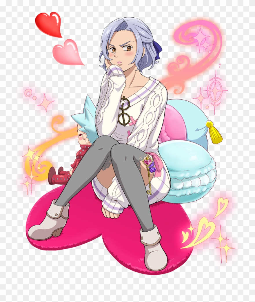 Jericho 14 - Seven Deadly Sins Jericho Fan Art Clipart