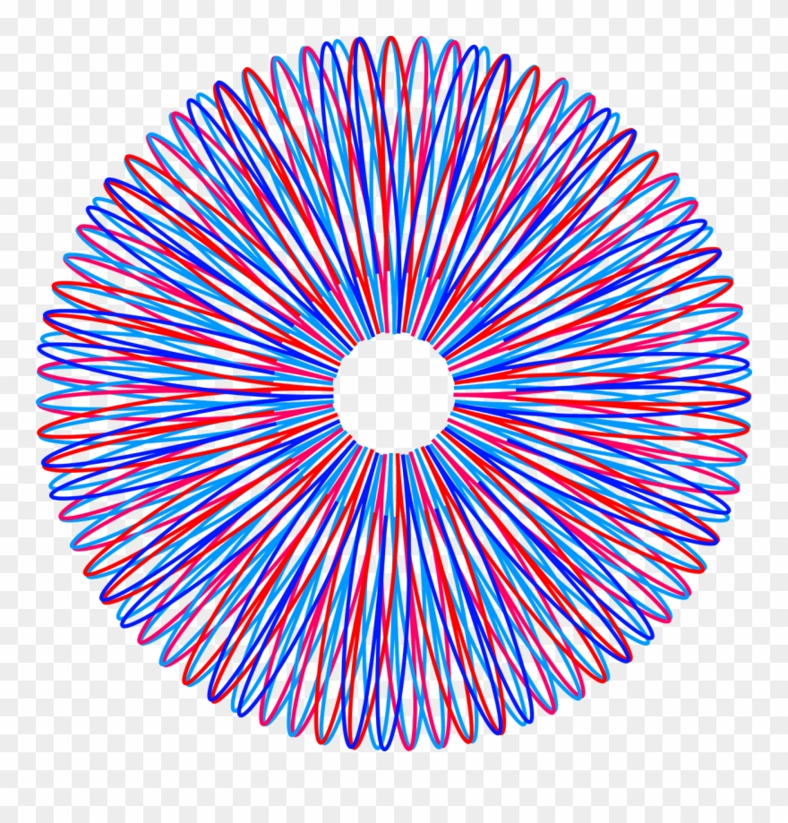 Spiro Spirograma Forms Geometric - Geometrik Şekiller Üç Boyutlu Çizimler Clipart