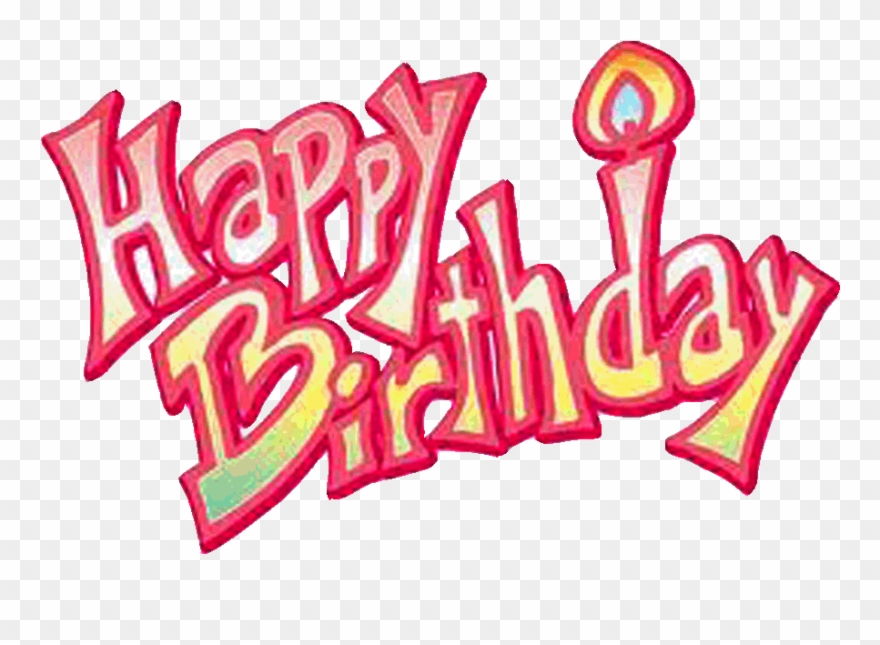 Ali Transparent Logo - Happy Birthday Png Clipart