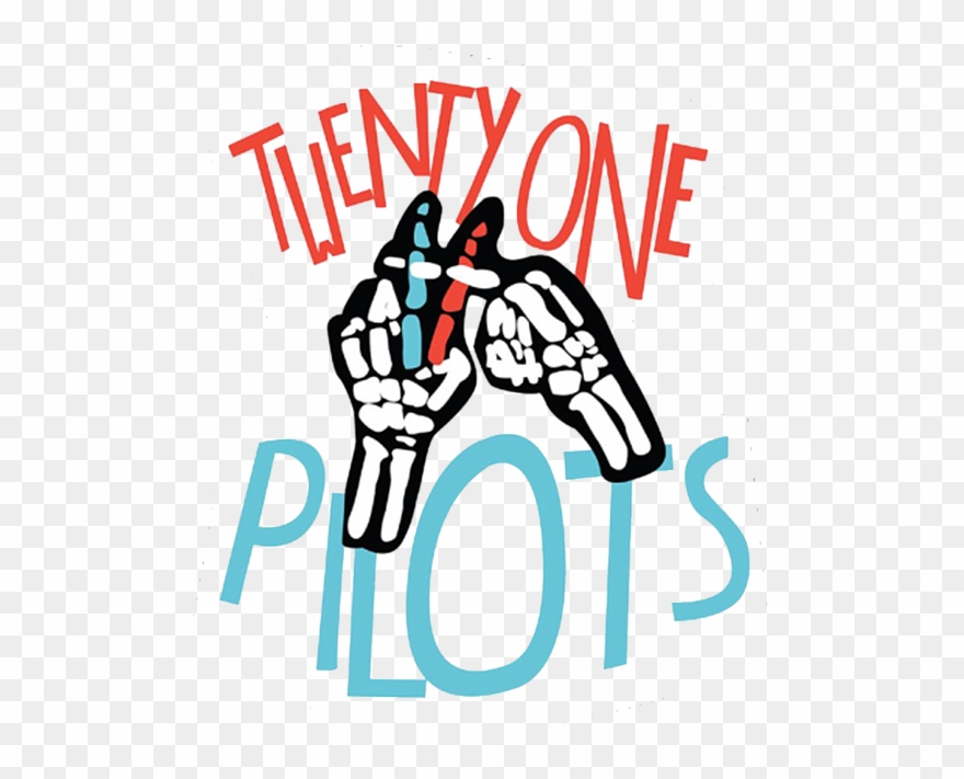 Art Twenty One Pilots - Twenty One Pilots Hands Logo Clipart