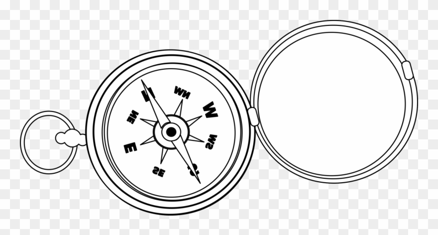 All Photo Png Clipart - Imagen De Una Brujula Para Colorear Transparent Png