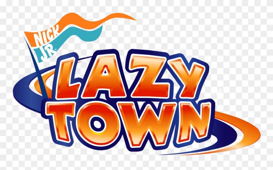 The Transition From What Was Once The Comical Tv Show - Lazy Town Logo Png Clipart