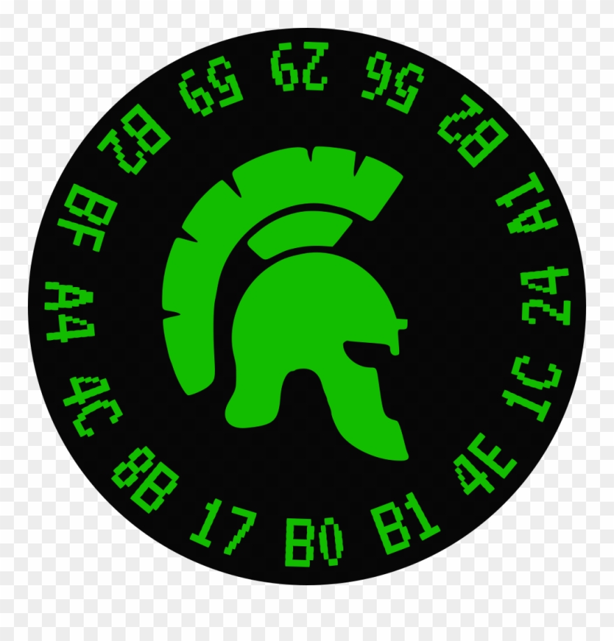 Roman R Helmet Logo Clipart