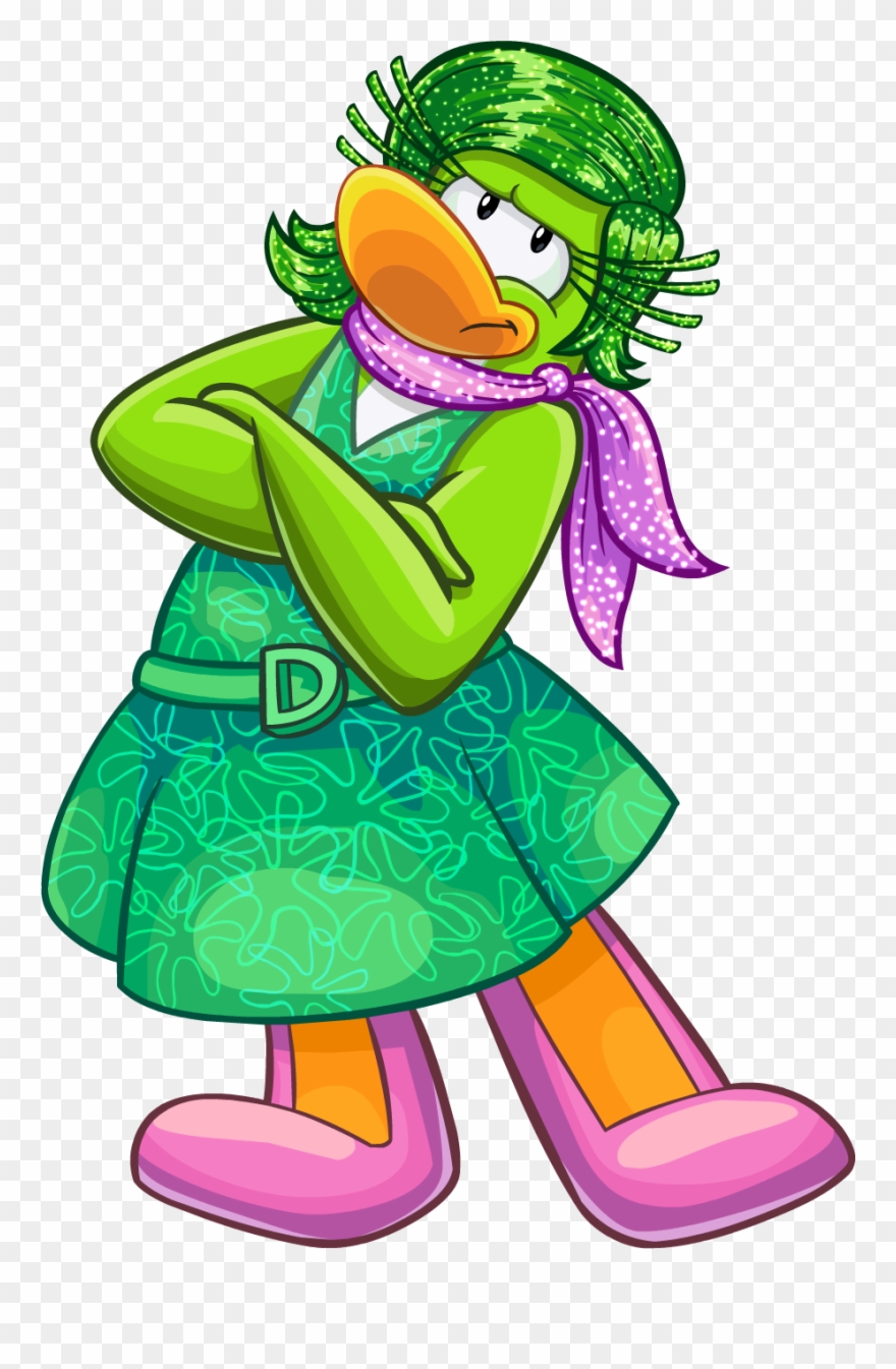 Yearbook 15 Disgust - Club Penguin Disgust Clipart