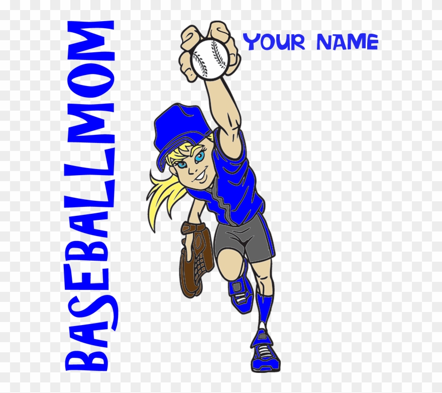 Personalized Baseball Mom Neck Tie - Personalized Baseball Mom Throw Blanket Clipart