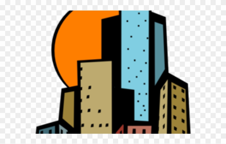 Skyscraper Clipart City - Skyscraper Clipart - Png Download