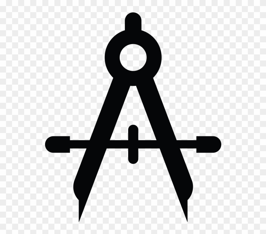 Product Design Icon Png - Architect Compass Icon Clipart