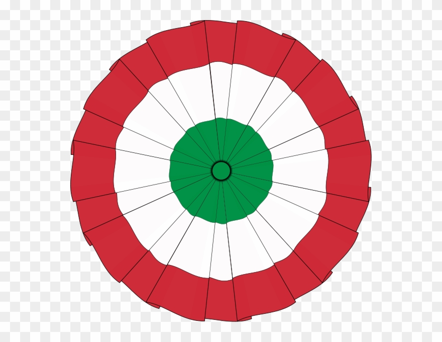 Italy Cockade - Federalist Party Clipart