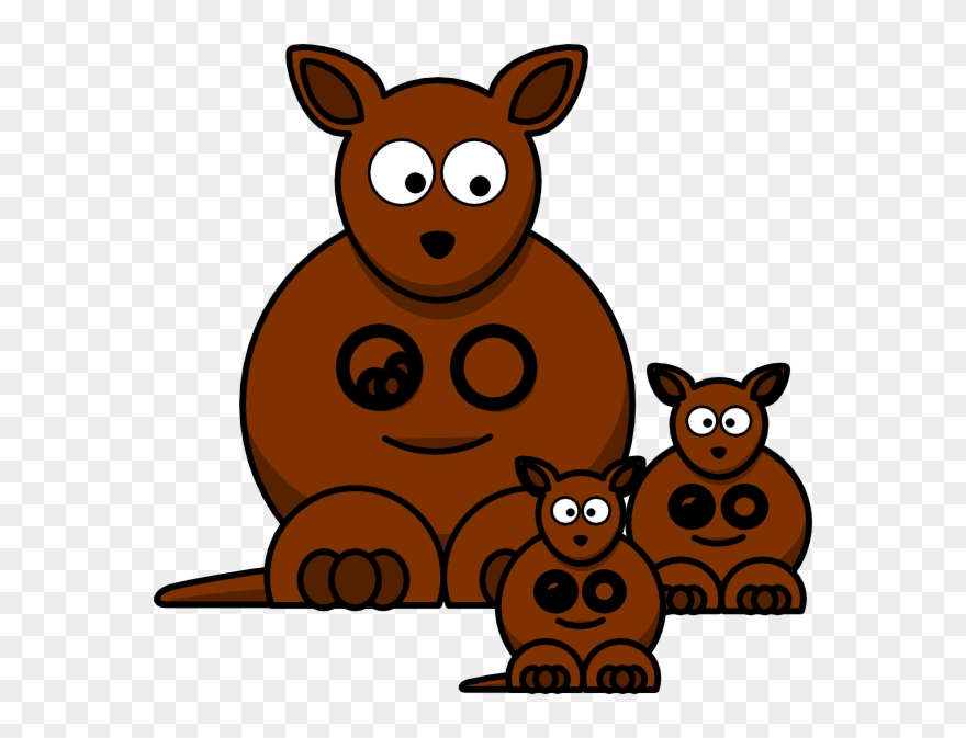Cartoon Kangaroo Clipart