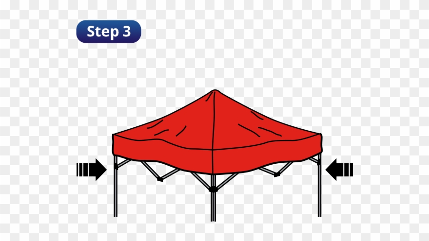 How To Dismantle Your Gazebo - Canopy Clipart