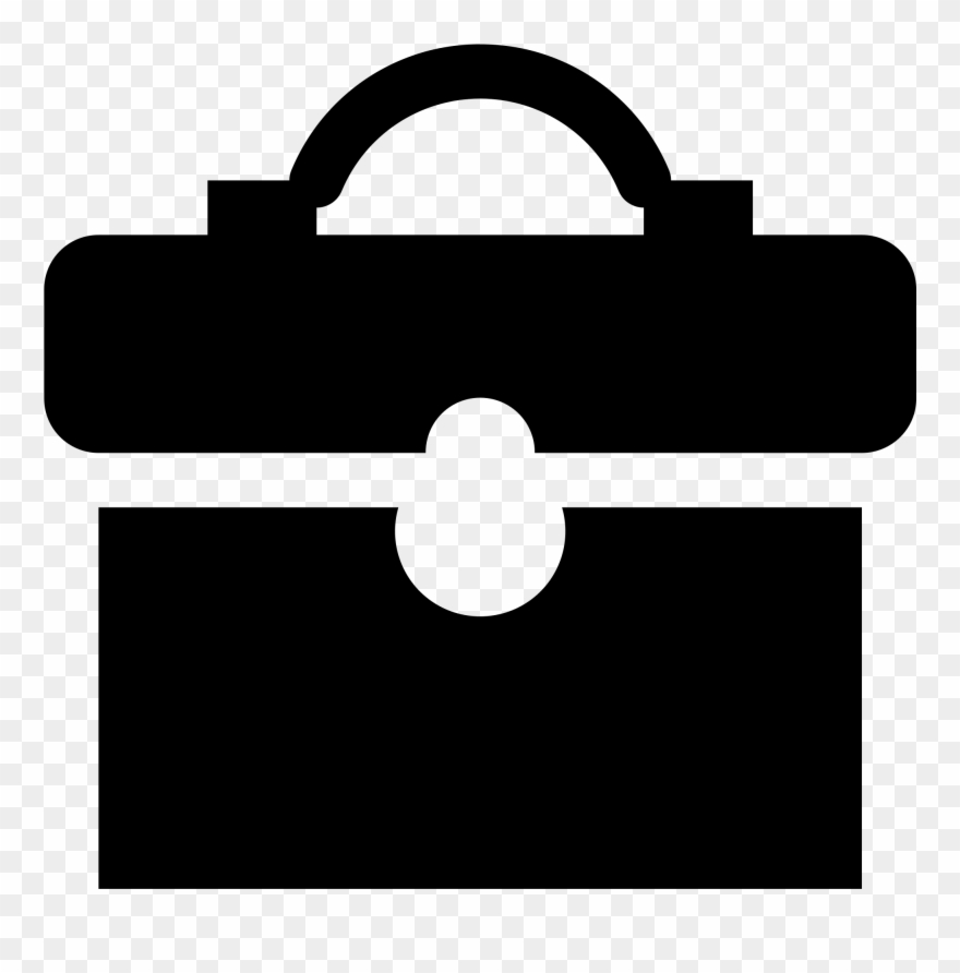 Simpleicons Business Black Briefcase Jpg Movie Travel - Suitcase Vector Icon Png Clipart