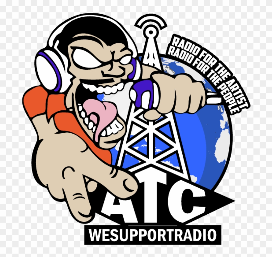 C We Support Radio - Peter Atkins Clipart