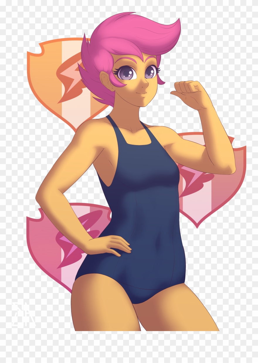 Souladdicted, Breasts, Clothes, Cute, Cutealoo, Equestria - Maillot Clipart