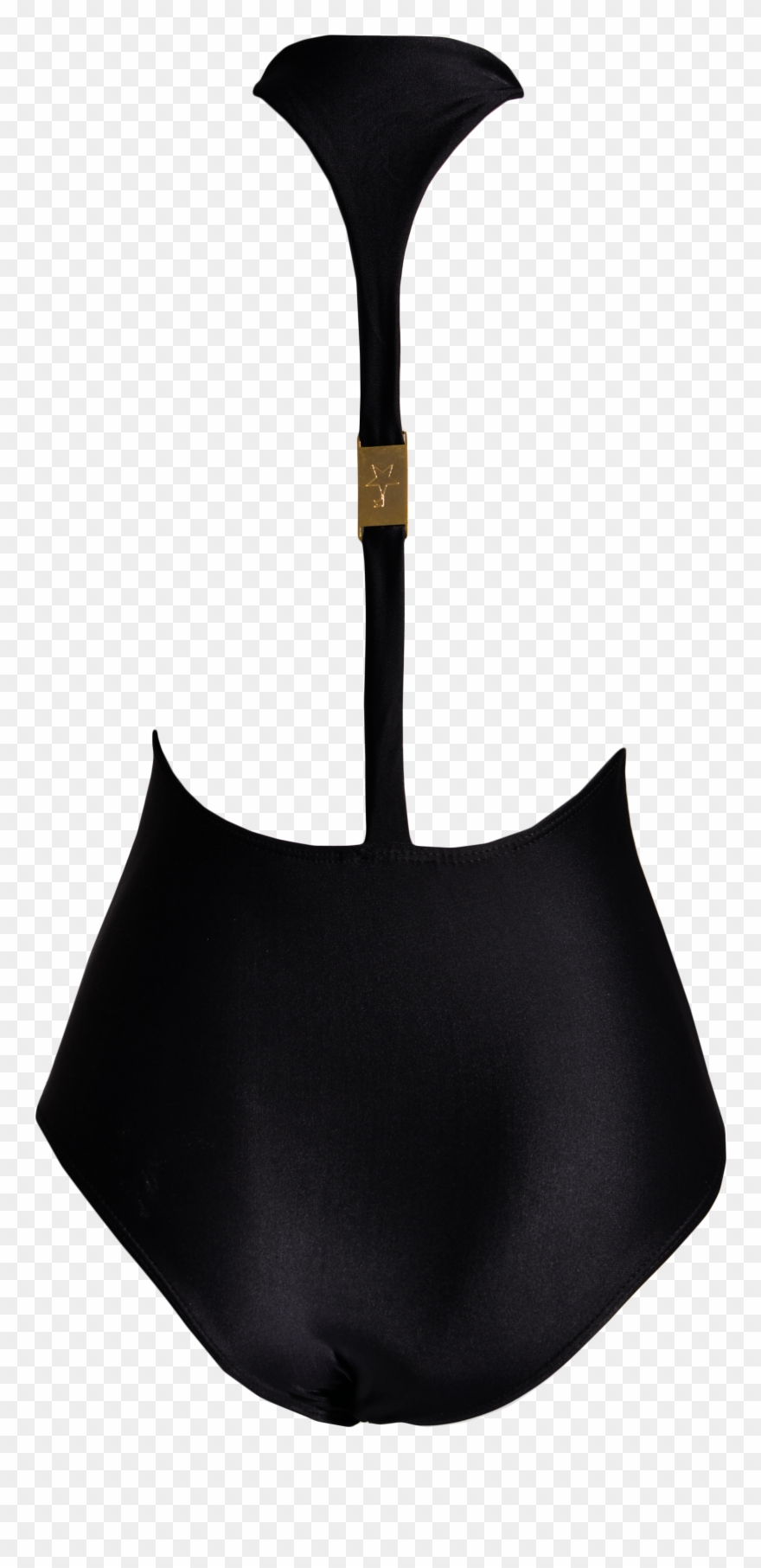 Gaia Black One Piece - Lingerie Top Clipart