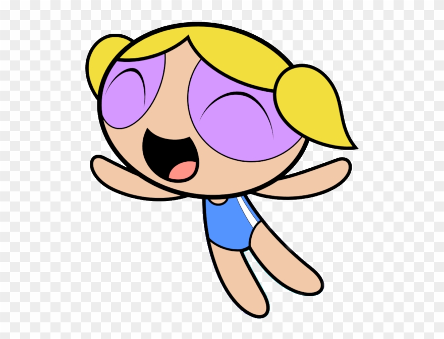 4000 Views, Thanks A Bunch Guys On Making This Blog - Swimsuit Powerpuff Girls Bubbles Clipart