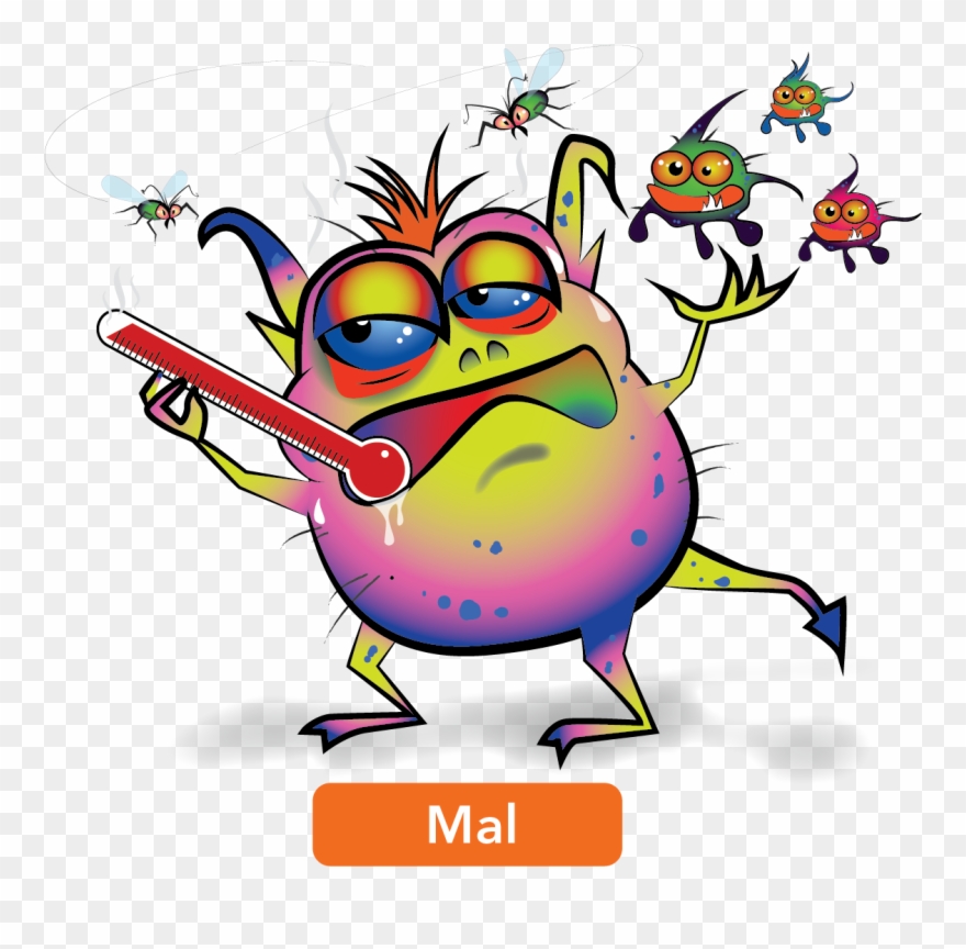 He's Mal The Maleficent, The Perennial Purveyor Of - Cyber Threat Security Cartoons Clipart