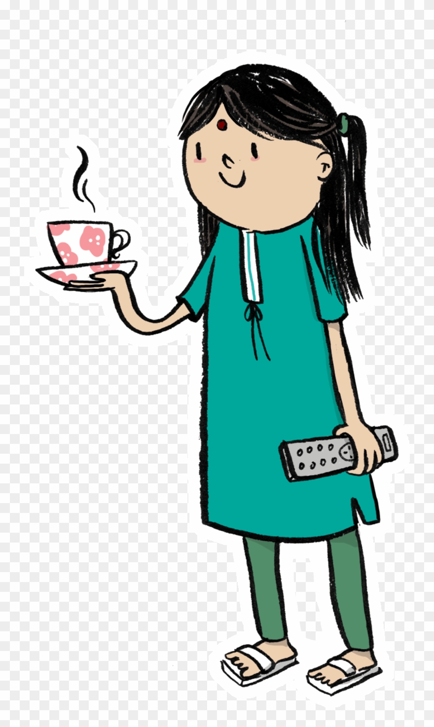 Jolly Jasmine - Cartoon Clipart