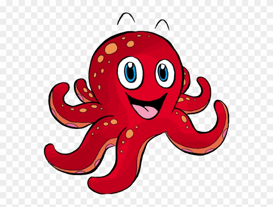 Adult Lessons - Octopus Swimming Clipart - Png Download