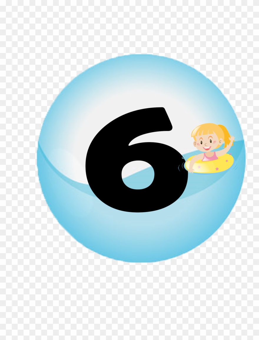 Swim Kids - Circle Clipart