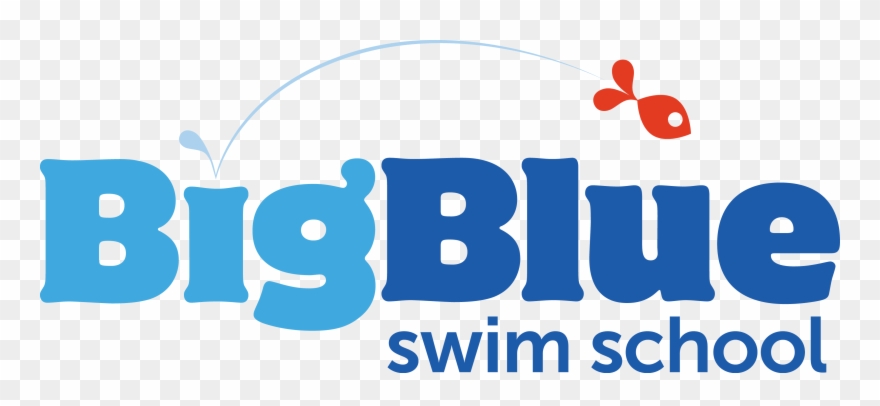 1851 Franchise - Big Blue Swim School Logo Clipart