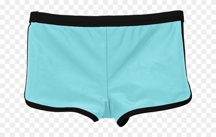 Child Wearing The Reversible Swim Short In Kids Size - Child Clipart