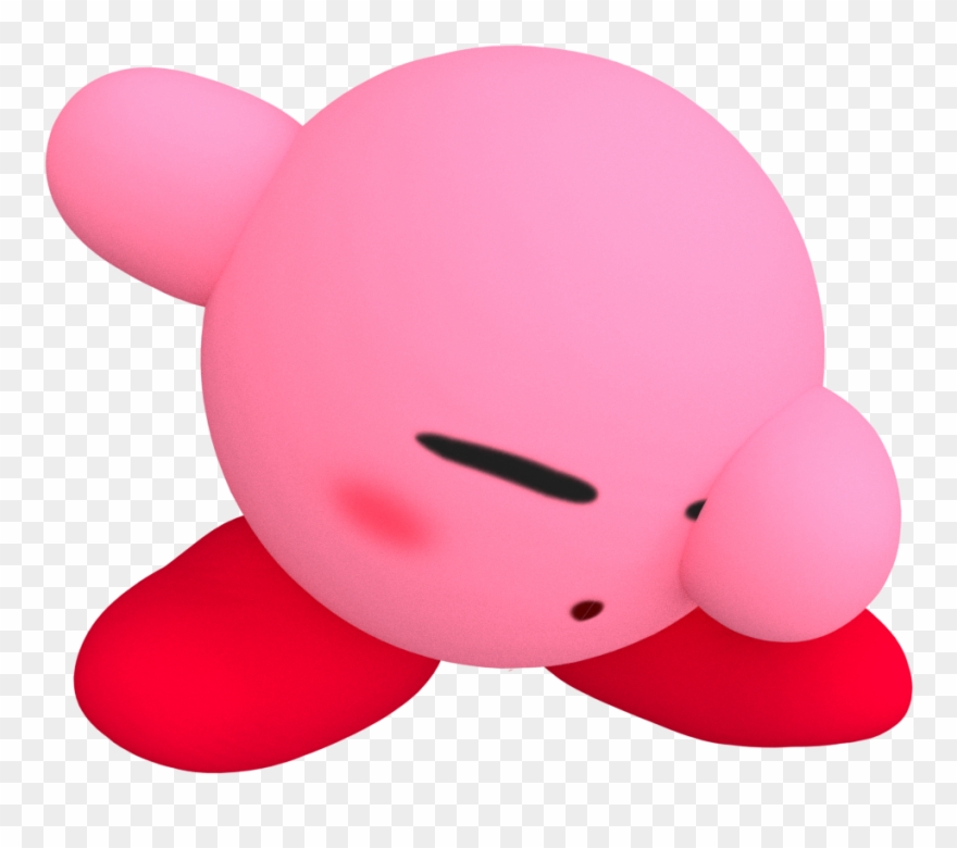 Heh Clipart Pink - Kirby Dabbing - Png Download