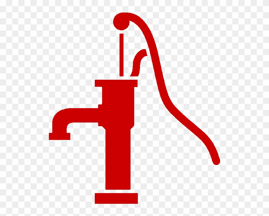 Hand Hand Pump Clipart Black And White Png Download 1464611 Pinclipart