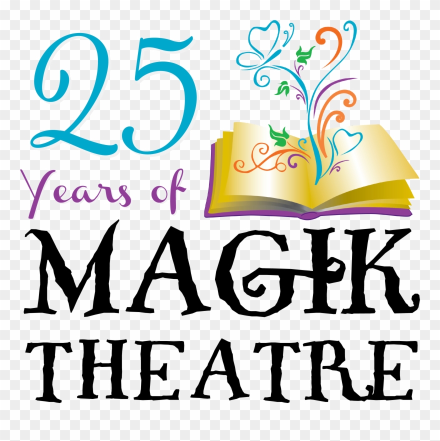 Season Logo Blue Black - Magik Theater Logo Clipart