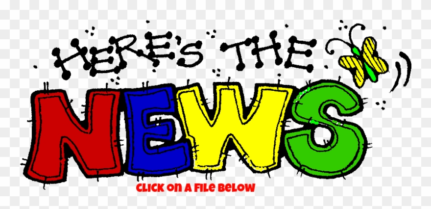 Weekly Newsletters - Here's The News Clipart