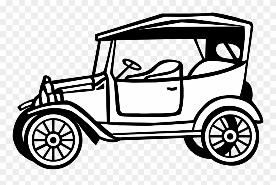 Car Vector Art 18, Buy Clip Art - Henry Ford Car Drawing - Png Download
