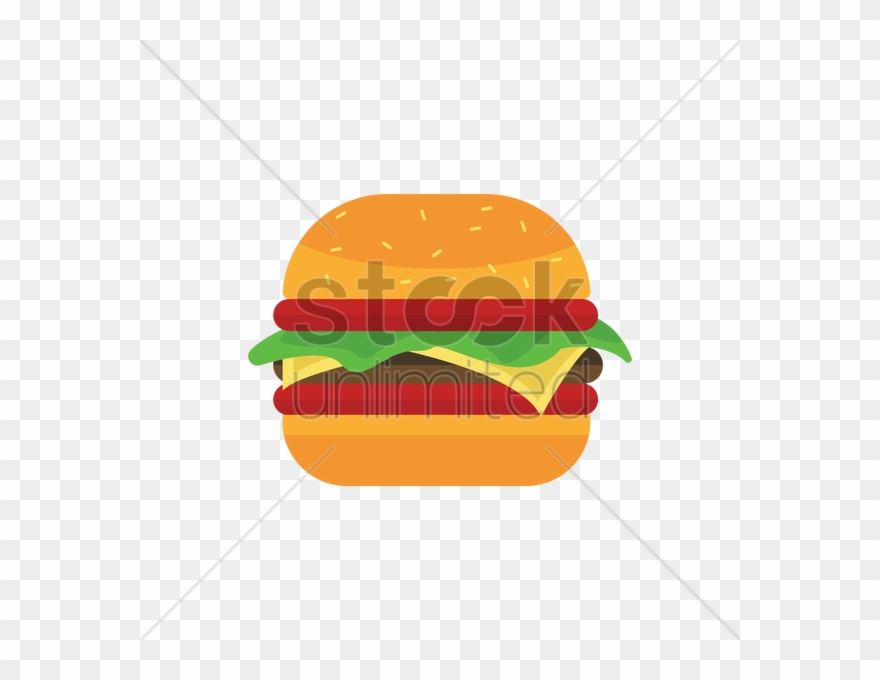 Free Download Cheeseburger Clipart Cheeseburger Hamburger - Vector Illustration Burger Png Transparent Png