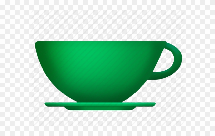 Coffee Cup Green Png Clipart