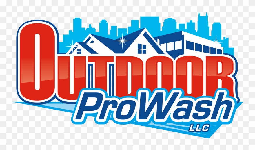 Before And After Power Washing Parking Garage Clipart