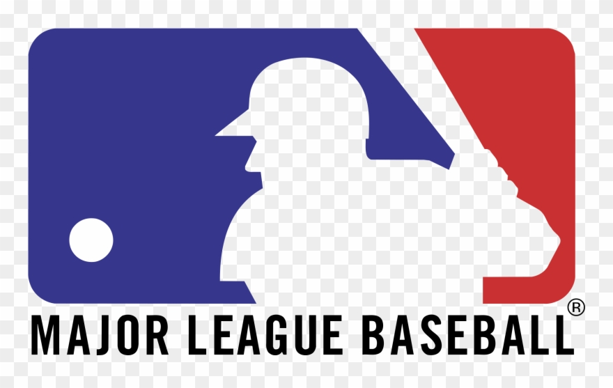 Mlg Logo With Name - Major League Baseball Logo Svg Clipart