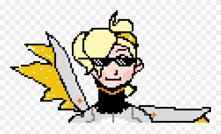 Mlg Mercy - Cartoon Clipart