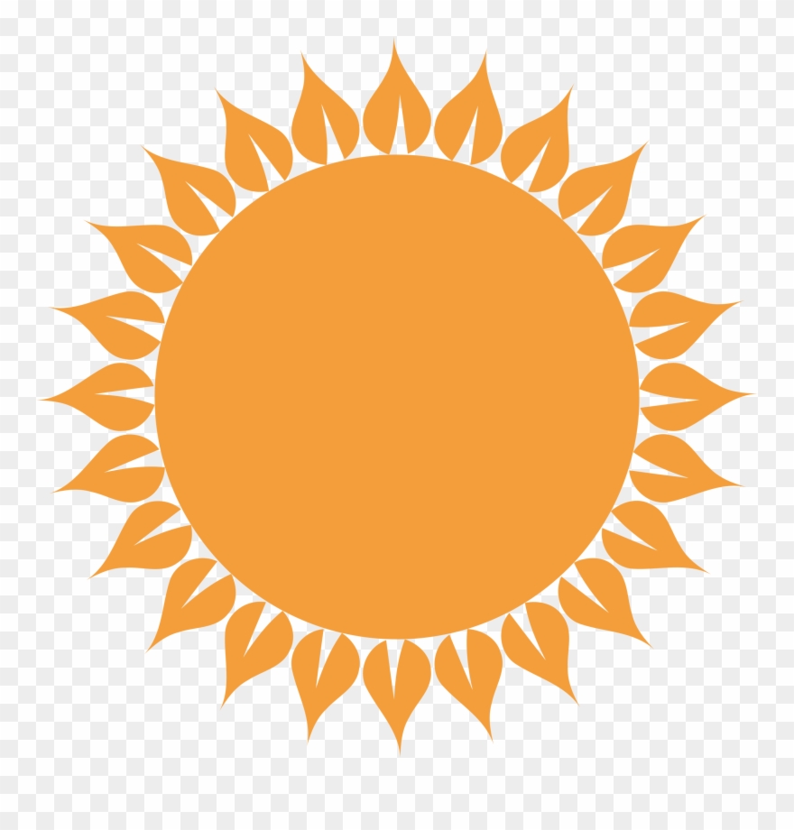 Big Image - Sun Abstract Design Png Clipart