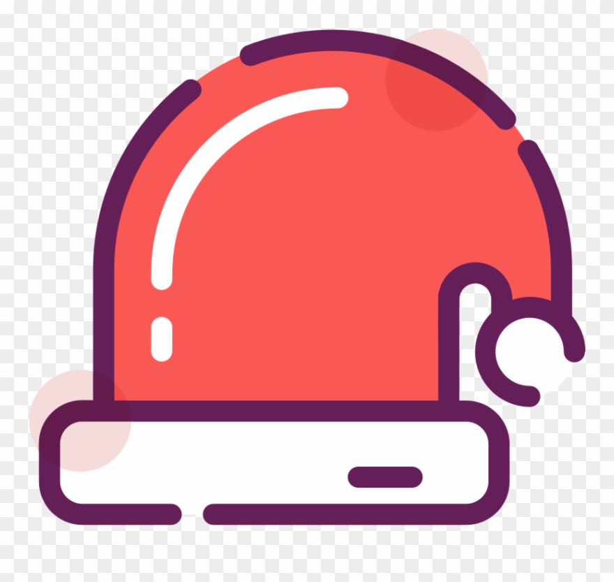 Santa Hat Clip Art - Icon - Png Download