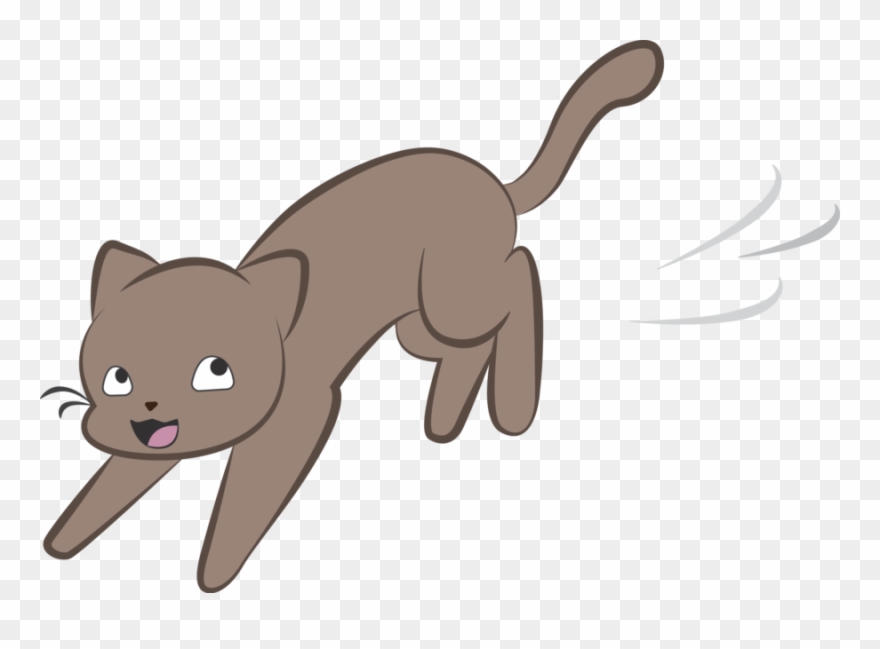 The Hidden World Of Csulb's Shrinking Cat Colonies - Clip Art Running Cat - Png Download