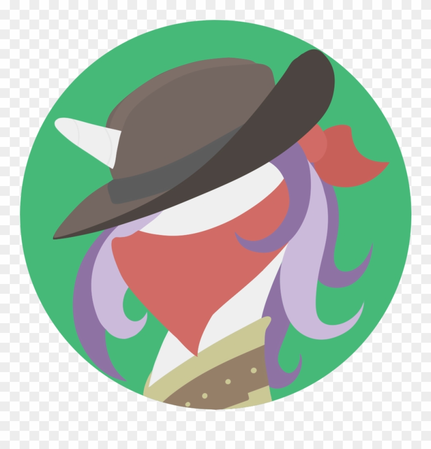 Dattebayo681, Bandana, Bust, Cowboy Hat, Fallout Equestria, - Cowboy Hat Clipart