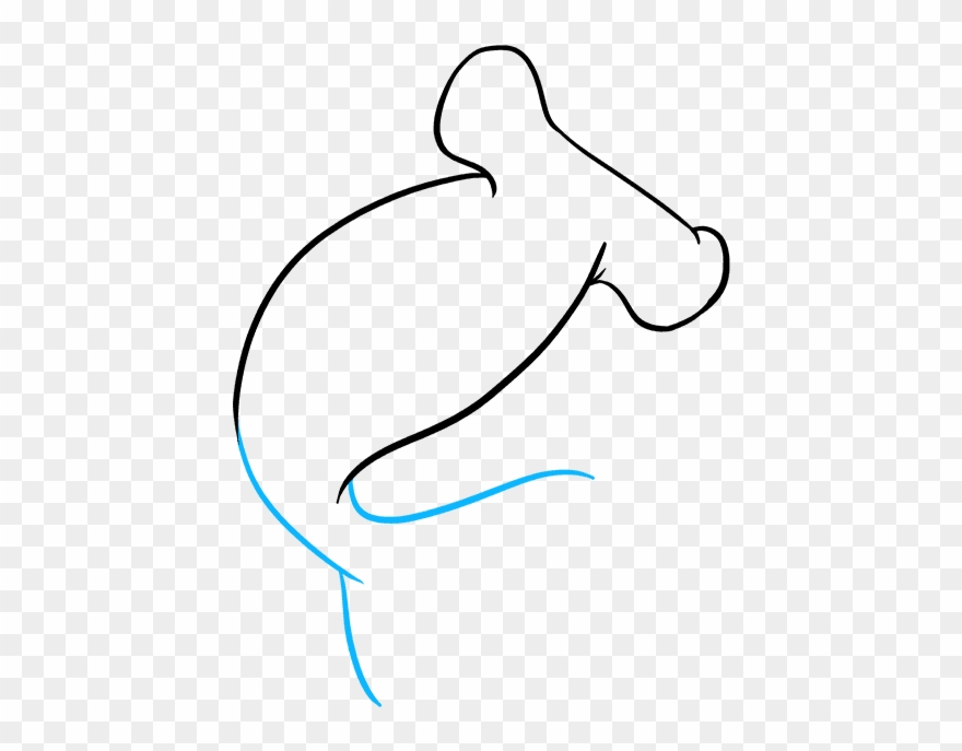 How To Draw Hammerhead Shark - Hammerhead Shark Clipart