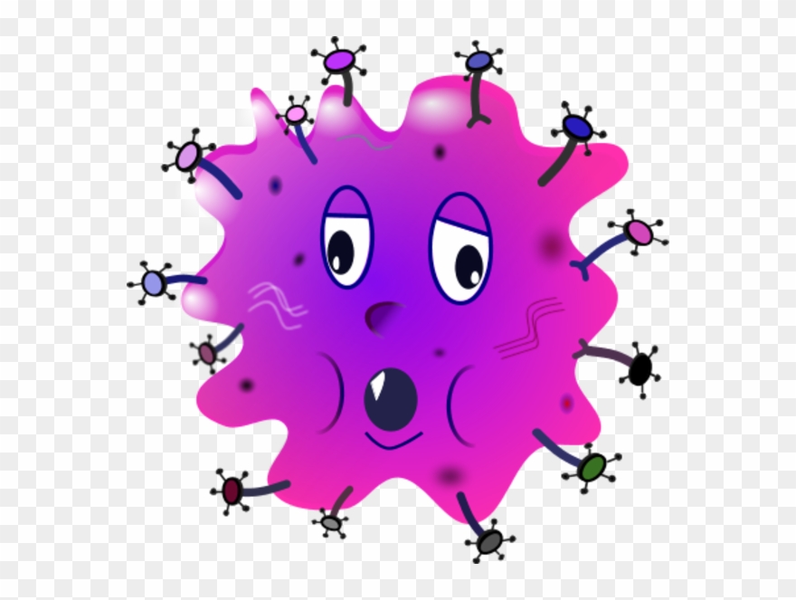 Clip Art Of Diseases - Germ Clip Art - Png Download