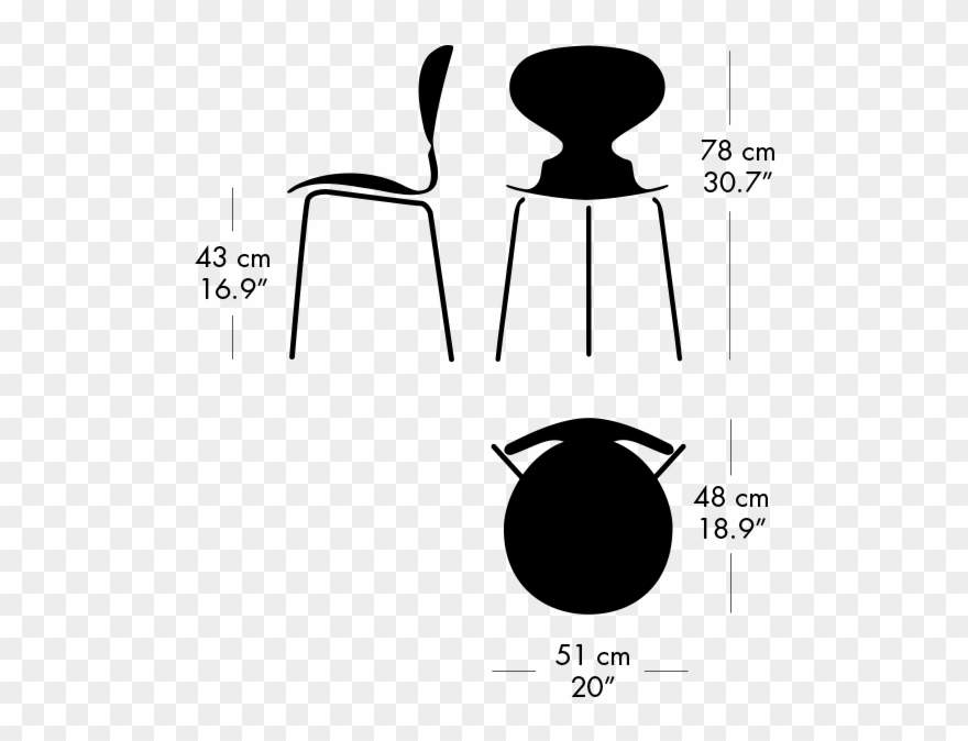 The Ant Is Stackable - Ant Chair Clipart